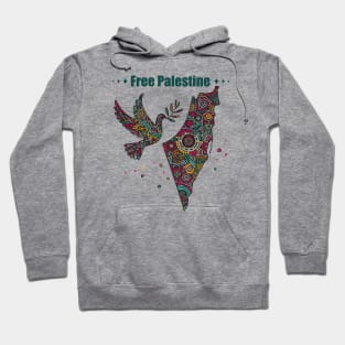 Free Palestine /// Tribal Design Hoodie